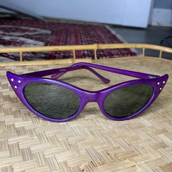 Vintage | Accessories | Vintage Purple Cat Eye Sunglasses  display picture 1